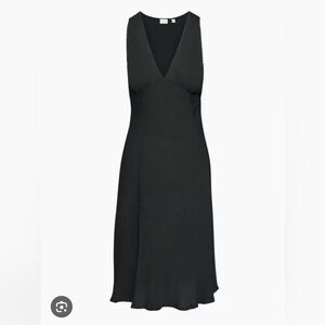 Aritzia Wilfred Orchestra Dress Black Size S